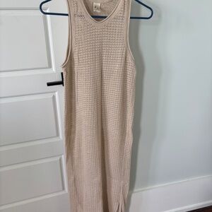 Pact Beachside Linen Crochet Cover-Up (Swim)